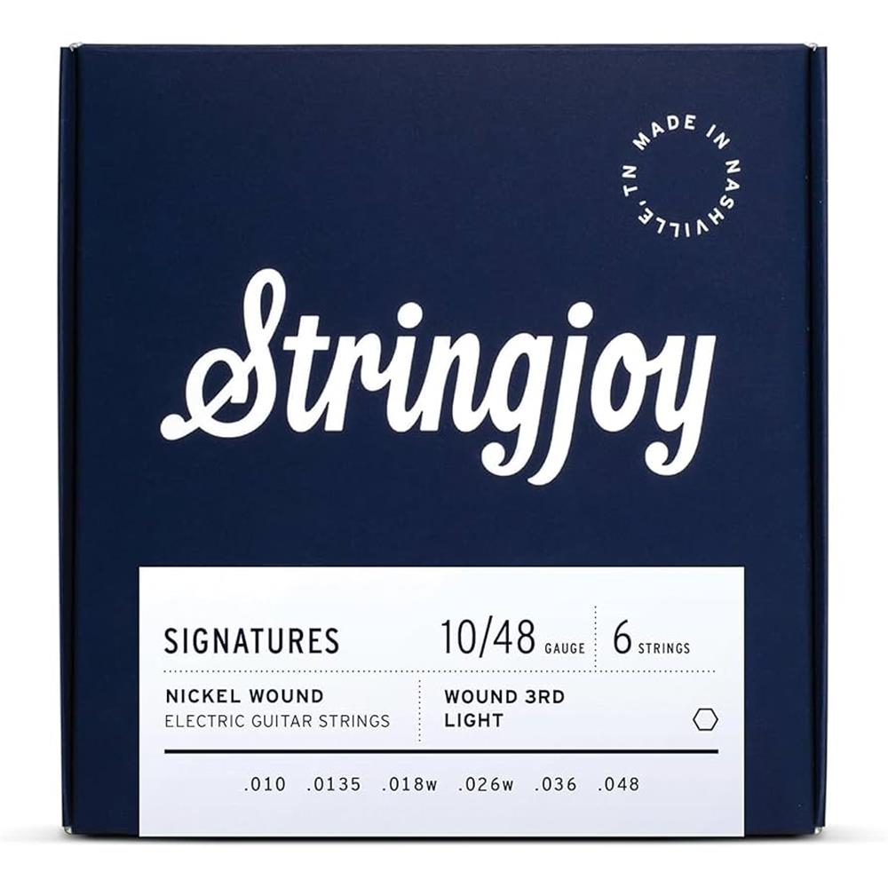 StringJoy ストリングジョイ エレキギター弦 アメリカ製 ハンドメイド | 六弦・七弦対応