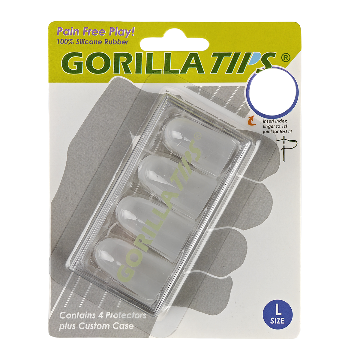 GORILLA TIPS ギター練習ツール GTP 指サック 補助押弦 痛み軽減