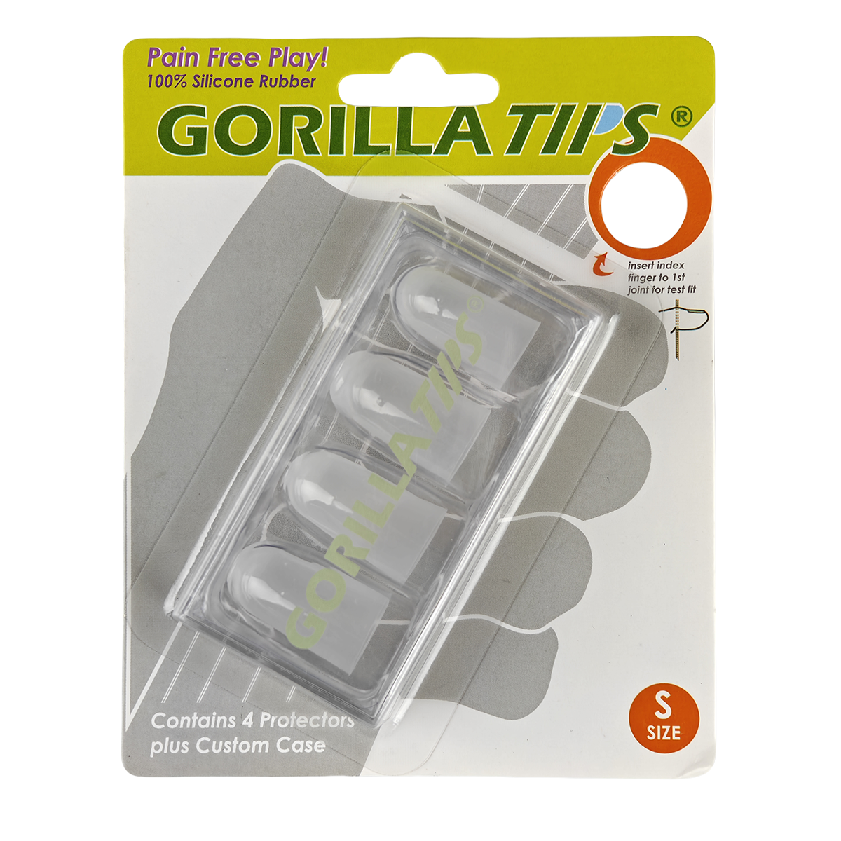 GORILLA TIPS ギター練習ツール GTP 指サック 補助押弦 痛み軽減