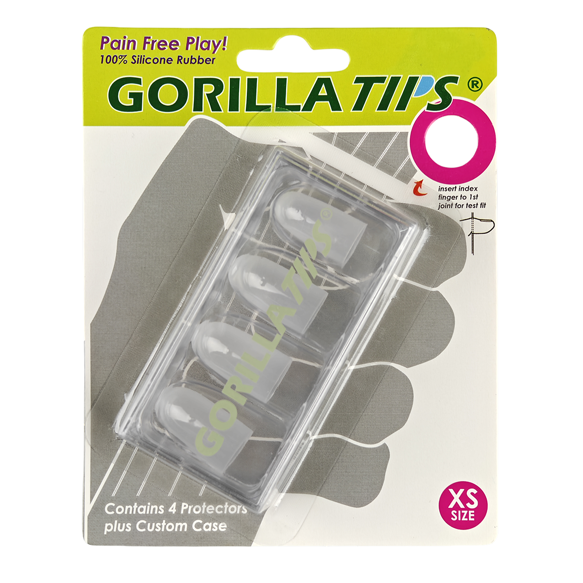 GORILLA TIPS ギター練習ツール GTP 指サック 補助押弦 痛み軽減