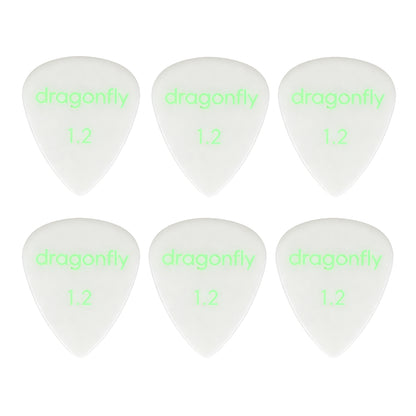 Dragonfly TDシリーズ ティアドロップギターピック 6枚入り