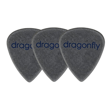 Dragonfly  TD-HGシリーズ ティアドロップ型ギターピック マット仕上げ 3枚入り