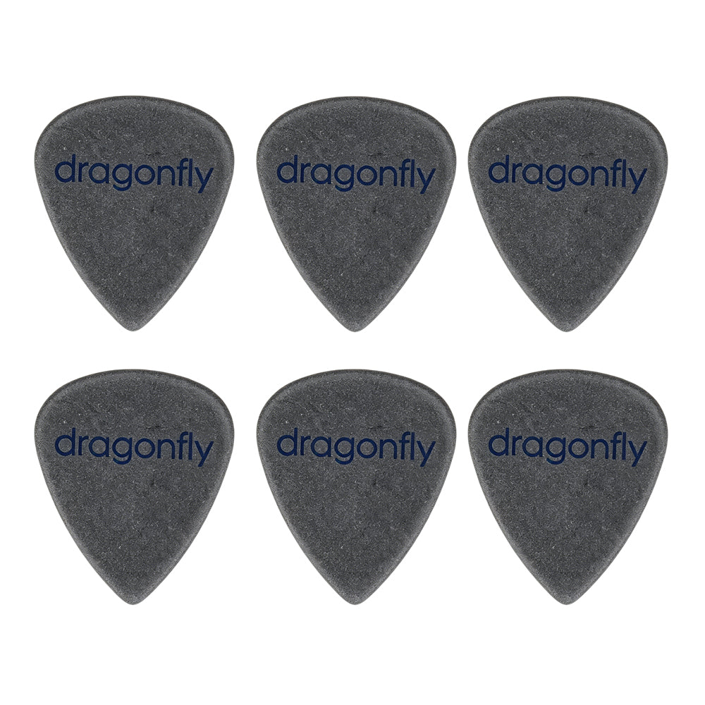 Dragonfly  TD-HGシリーズ ティアドロップ型ギターピック マット仕上げ 6枚入り