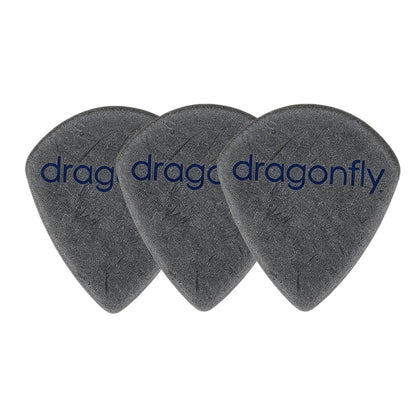 Dragonfly TDM-HGシリーズ ミニジャズタイプ つや消し滑り止めギターピック 3枚入り