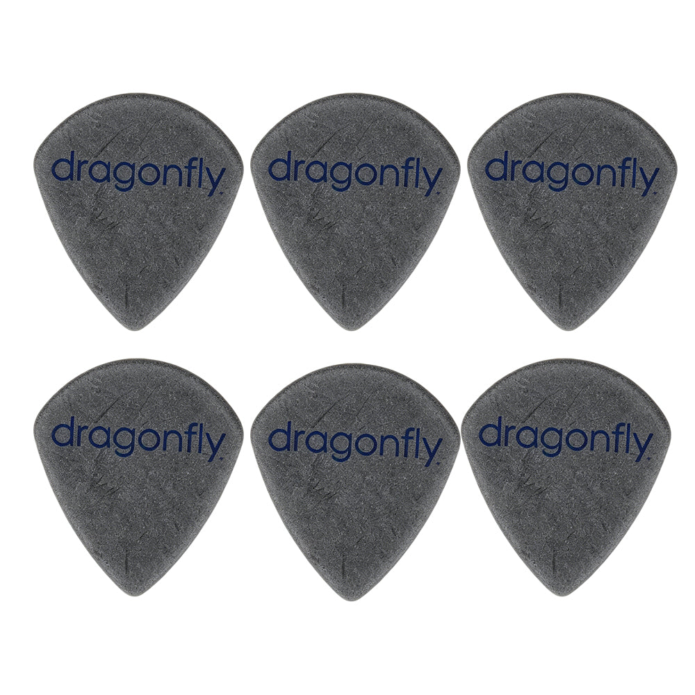 Dragonfly  TDM-HGシリーズ ミニジャズタイプ つや消し滑り止めギターピック 6枚入り