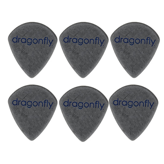 Dragonfly  TDM-HGシリーズ ミニジャズタイプ つや消し滑り止めギターピック 6枚入り