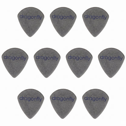 Dragonfly TDM-HGシリーズ ミニジャズタイプ つや消し滑り止めギターピック 10枚入り