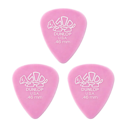 JIM Dunlop Delrin 500 樹脂べっ甲柄スタンダードギターピック 41R 3枚入り