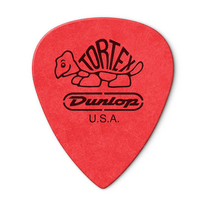 JIM Dunlop Tortex TIII べっ甲柄 III ティアドロップ ギターピック 462R 1枚入り