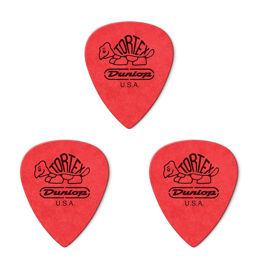 JIM Dunlop Tortex TIII べっ甲柄 III ティアドロップギターピック462R 3枚入り