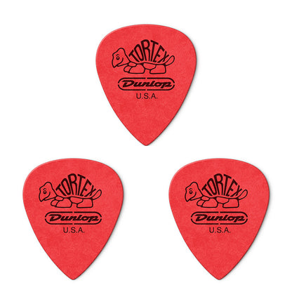 JIM Dunlop Tortex TIII べっ甲柄 III ティアドロップギターピック462R 3枚入り