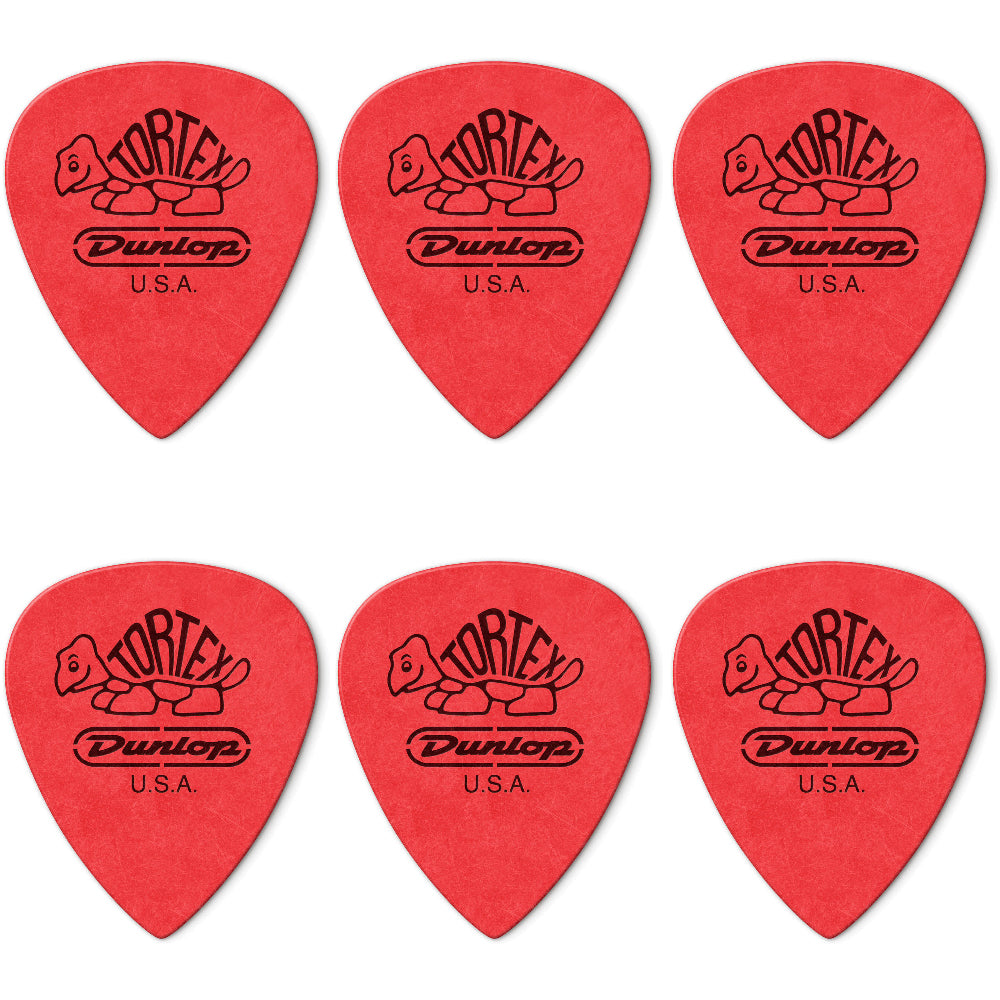 JIM Dunlop Tortex TIII べっ甲柄 III ティアドロップ ギターピック 462R 6枚入り