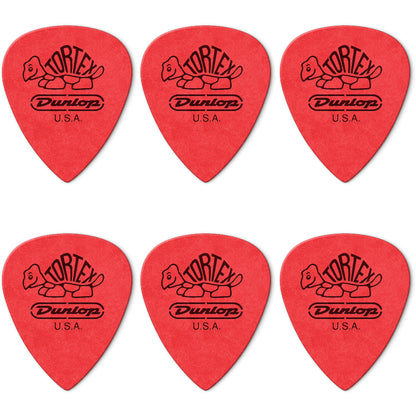 JIM Dunlop Tortex TIII べっ甲柄 III ティアドロップ ギターピック 462R 6枚入り
