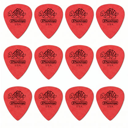 JIM Dunlop Tortex TIII べっ甲柄 III ティアドロップ ギターピック 462R 12枚入り