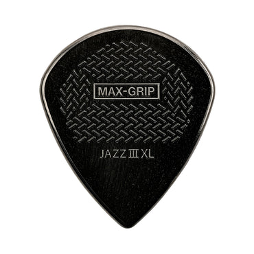 Jim Dunlop MAX-GRIP Jazz III XL ギターピック 1枚入り