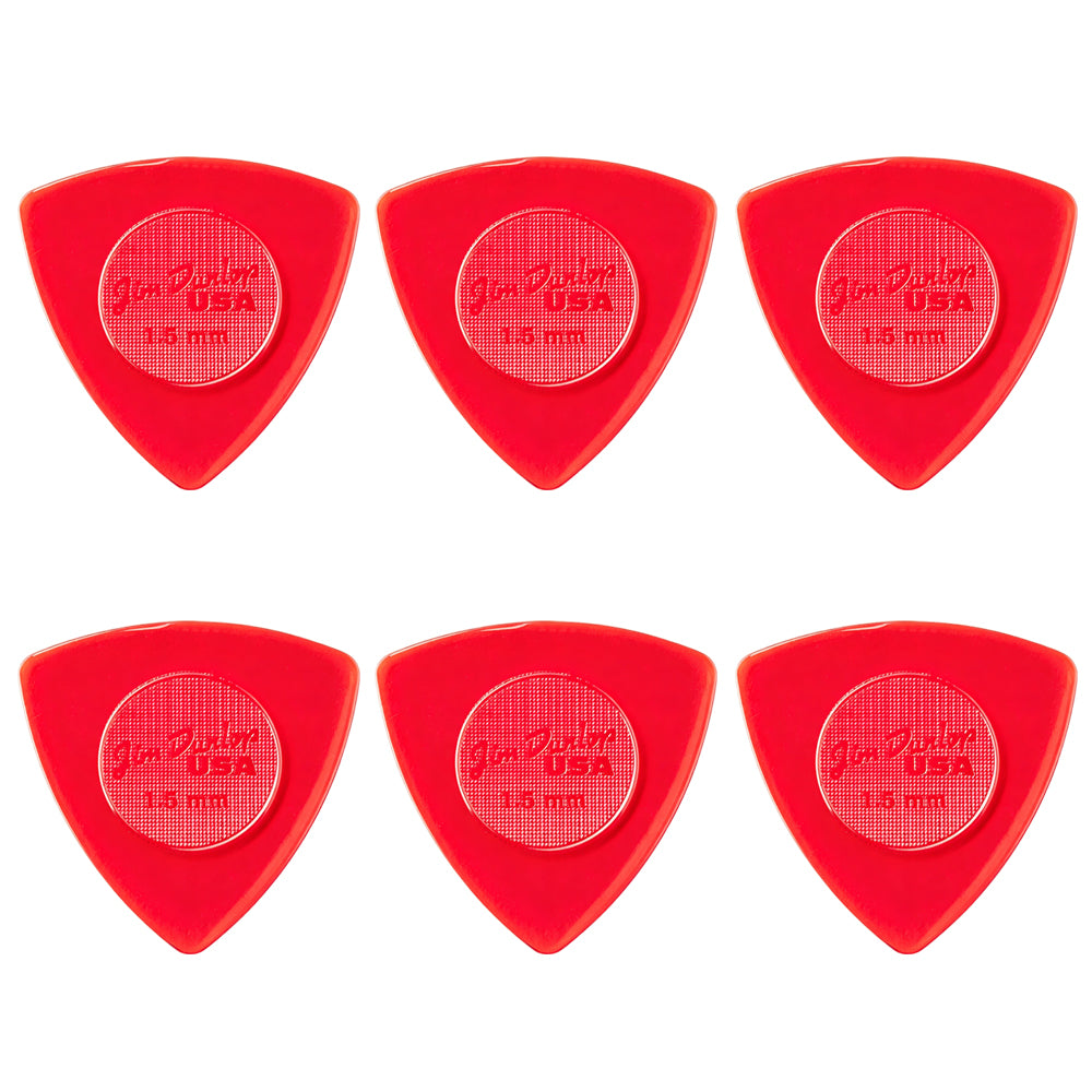 Jim Dunlop Tri Stubby  Lexan トライアングル ピック 1.5mm / 2.0mm / 3.0mm 6枚入り