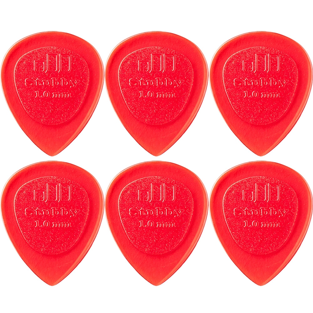 Jim Dunlop STUBBY JAZZ PICK 474 ギターピック 6枚入り