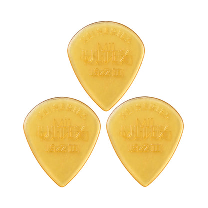 Jim Dunlop ULTEX Jazz III  427R ギターピック 3枚入り