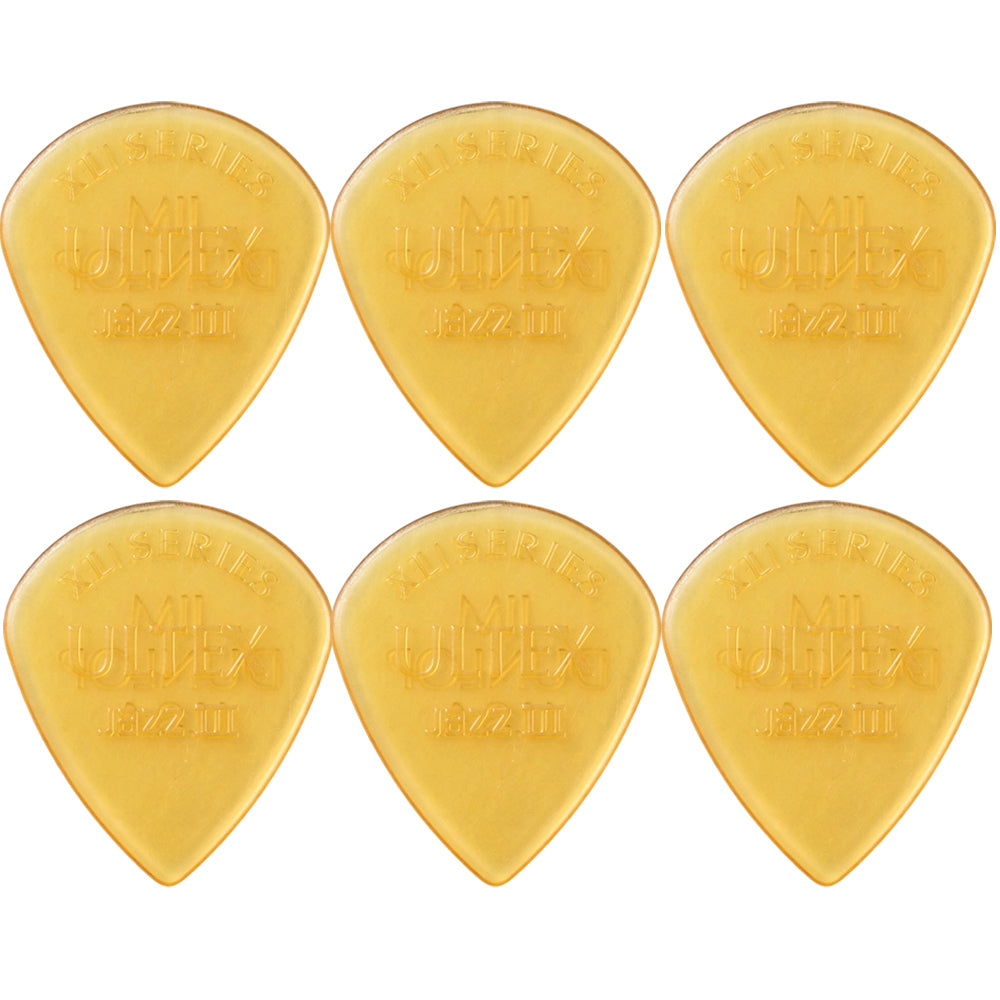 Jim Dunlop ULTEX Jazz III  427R ギターピック 6枚入り