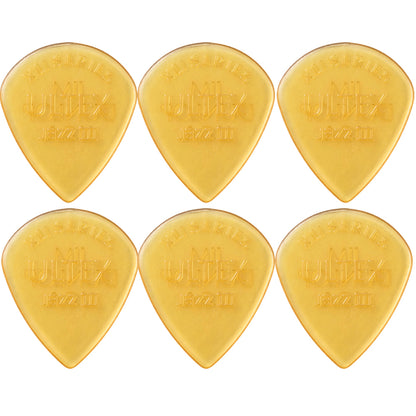 Jim Dunlop ULTEX Jazz III  427R ギターピック 6枚入り