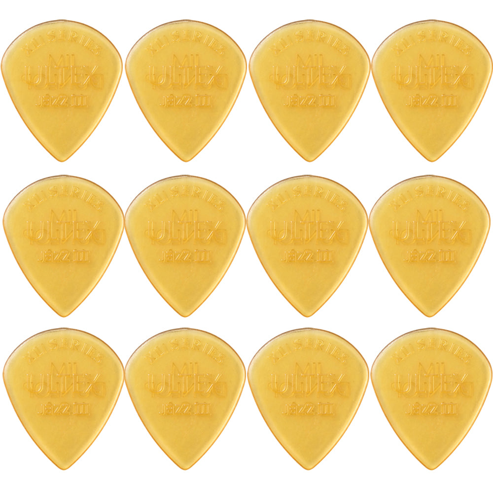 Jim Dunlop ULTEX Jazz III  427R ギターピック 12枚入り