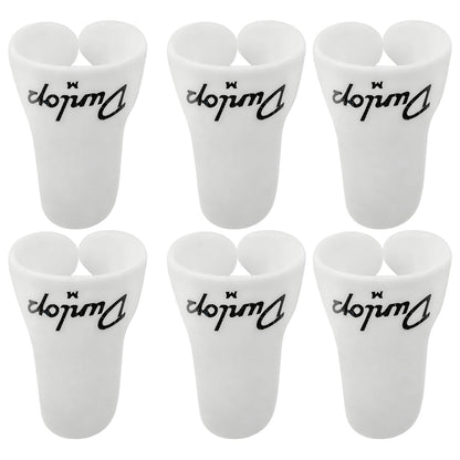 Jim Dunlop  White Plastic Fingerpicks 9011R / 9021R 6枚入り