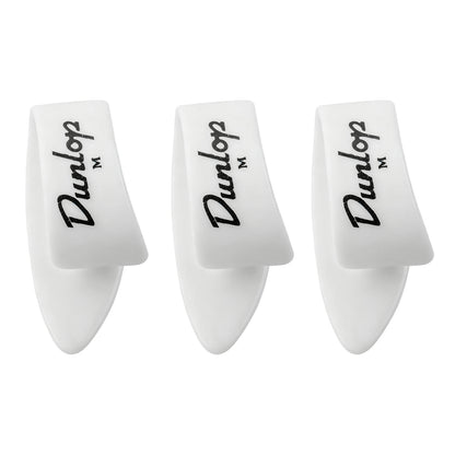 Jim Dunlop ホワイト サムピック 9002R / 9003R / 9012R / 9013R 3枚入り