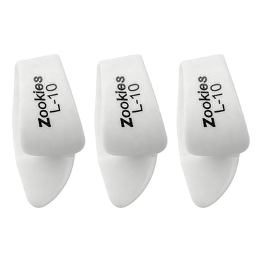 Jim Dunlop Zookies™ サムピック 10° / 20° / 30° Medium/Large 3枚入り
