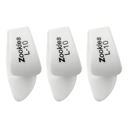 Jim Dunlop Zookies™ サムピック 10° / 20° / 30° Medium/Large 3枚入り