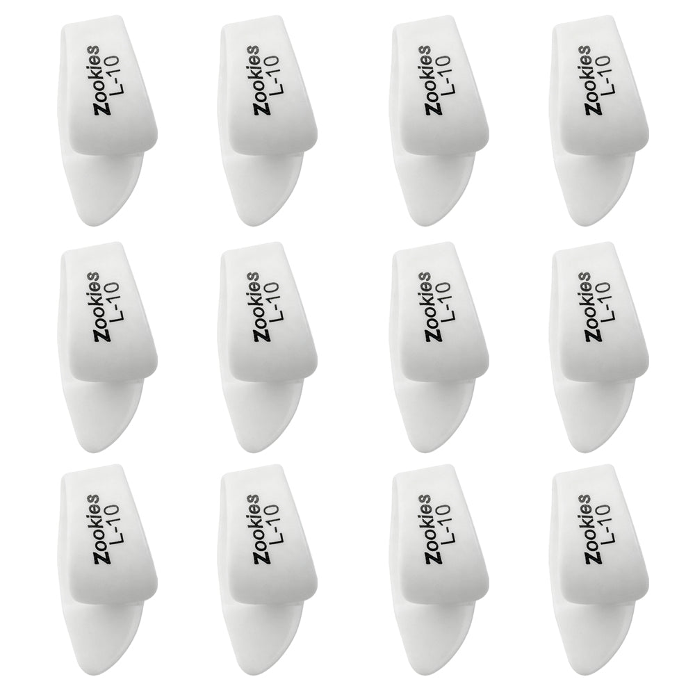Jim Dunlop Zookies™ サムピック 10° / 20° / 30° Medium/Large 12枚入り