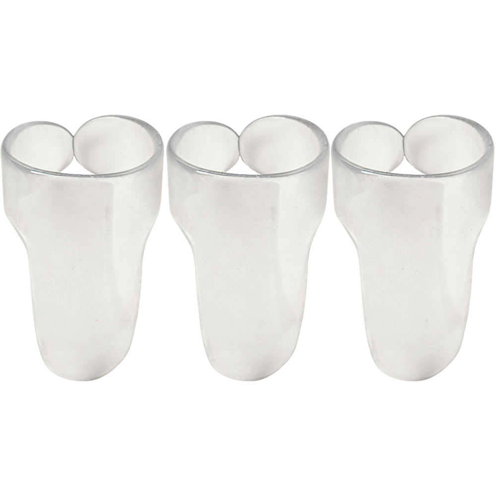Jim Dunlop Clear Fingerpicks 9032R / 9033R クリア フィンガーピック M/L 3枚入り