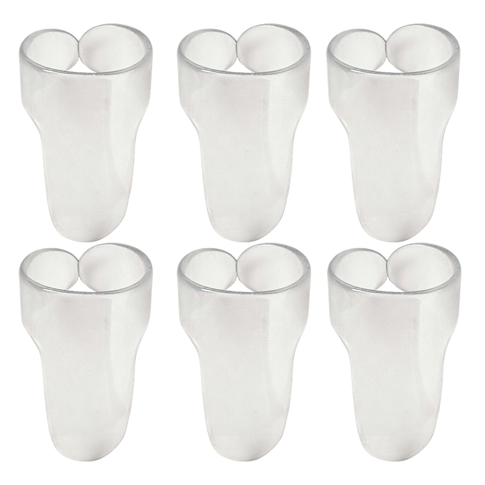 Jim Dunlop Clear Fingerpicks 9032R / 9033R クリア フィンガーピック M/L 6枚入り