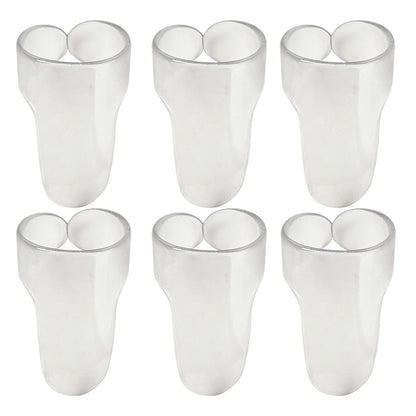 Jim Dunlop Clear Fingerpicks 9032R / 9033R クリア フィンガーピック M/L 6枚入り