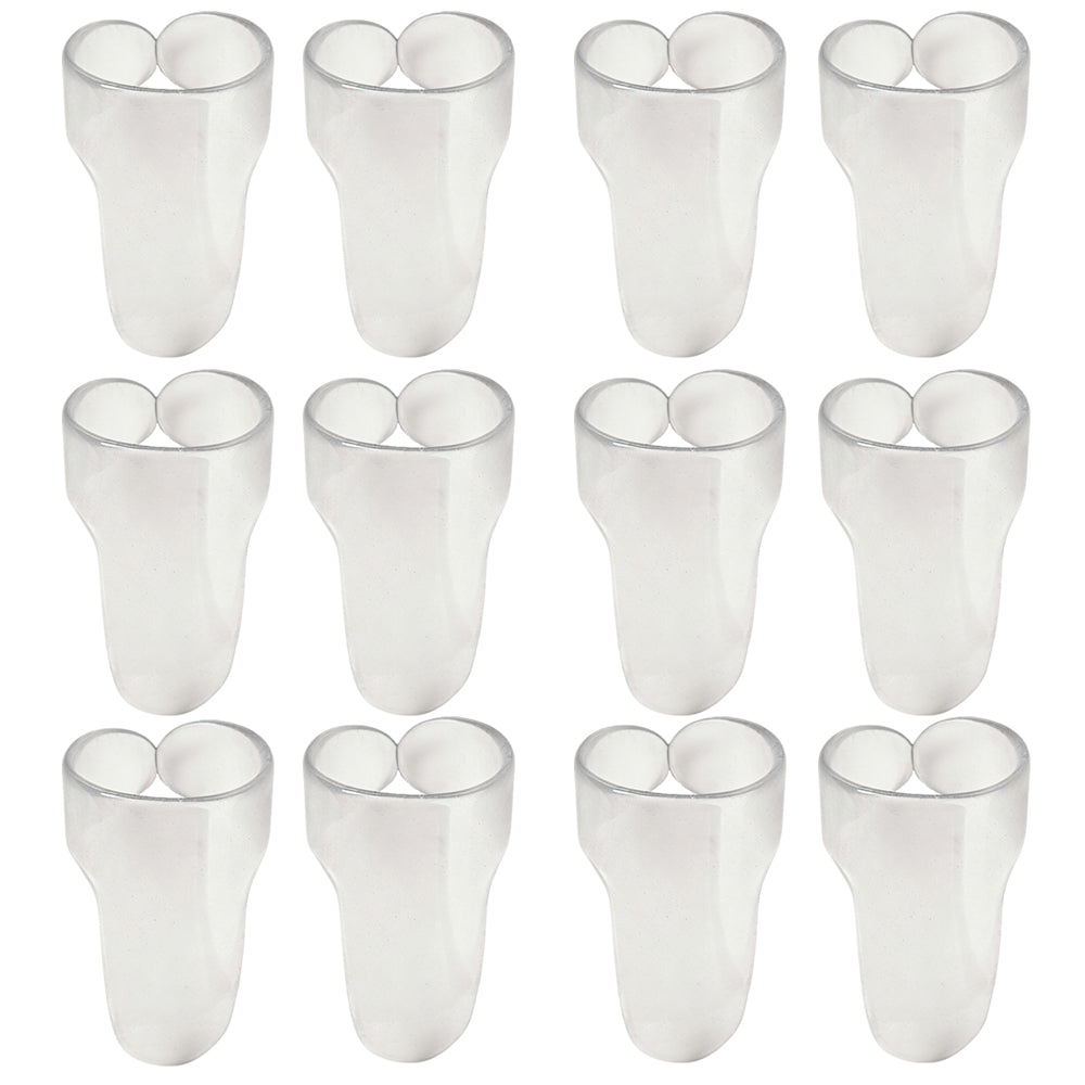 Jim Dunlop Clear Fingerpicks 9032R / 9033R クリア フィンガーピック M/L 12枚入り