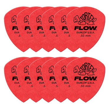 Jim Dunlop ジム ダンロップ 558R Tortex Flow ギターピック 12枚入り