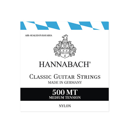 HANNABACH ハナバッハ  クラシックギター弦 500MT 500HT ミディアムテンション ハイテンション ナイロン弦 ドイツ製