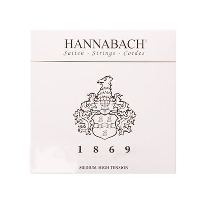 HANNABACH ハナバッハ カーボン 金メッキ巻きクラシックギター弦 1869MHT 1869HT ミディアム ハイ テンション ハイテンション ナイロン弦 ドイツ製