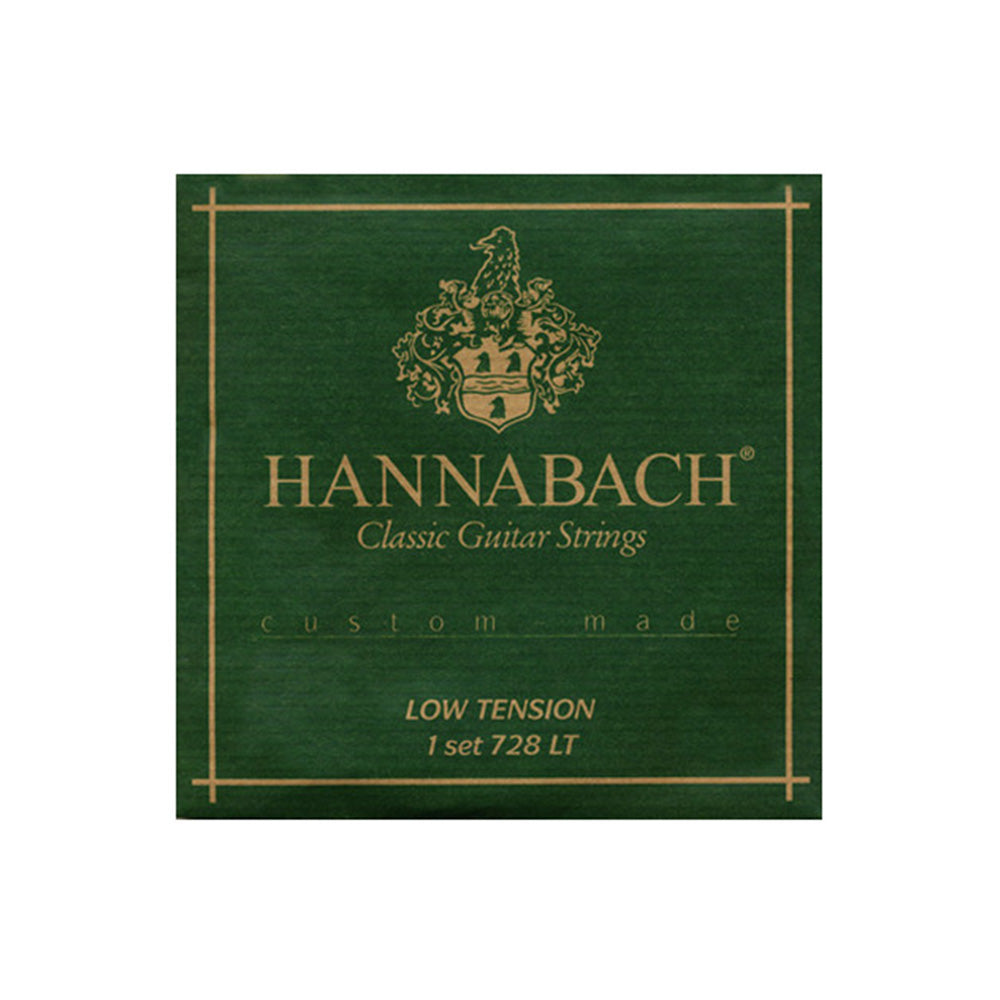 HANNABACH ハナバッハ 銀メッキ巻きクラシックギター弦 728シリーズ ローテンション ミディアムテンション ハイテンション ナイロン弦 ドイツ製