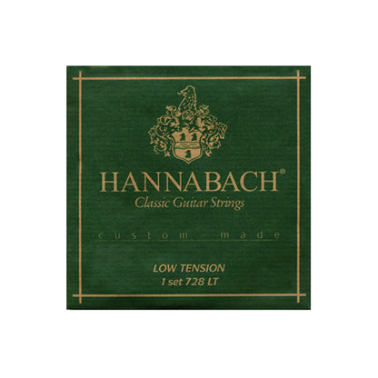 HANNABACH ハナバッハ 銀メッキ巻きクラシックギター弦 728シリーズ ローテンション ミディアムテンション ハイテンション ナイロン弦 ドイツ製