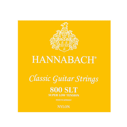 HANNABACH ハナバッハ  800シリーズ 銀メッキ巻きクラシックギター弦