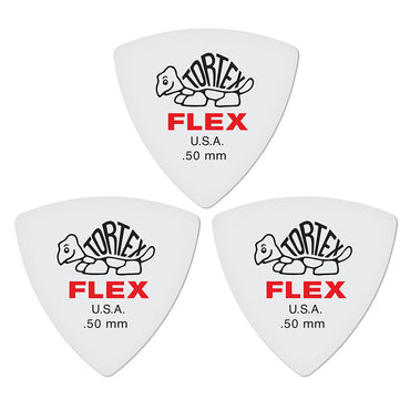 Jim Dunlop ジム ダンロップ 456R TORTEX FLEX TRIANGLE トライアングルギター ピック 3枚入り