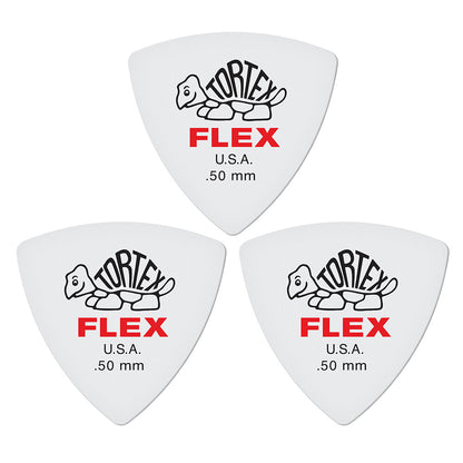 Jim Dunlop ジム ダンロップ 456R TORTEX FLEX TRIANGLE トライアングルギター ピック 3枚入り