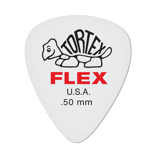 Jim Dunlop ジム ダンロップ 428R TORTEX FLEX STANDARD ティアドロップギター ピック 1枚入り