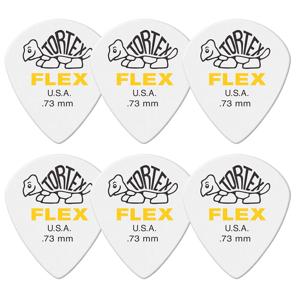Jim Dunlop ジム ダンロップ 466R TORTEX FLEX JAZZ III  ジャズタイプギター ピック 6枚入り