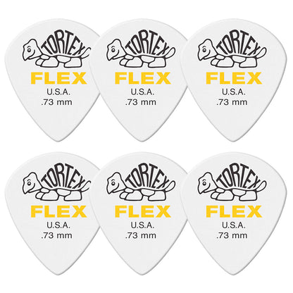 Jim Dunlop ジム ダンロップ 466R TORTEX FLEX JAZZ III  ジャズタイプギター ピック 6枚入り