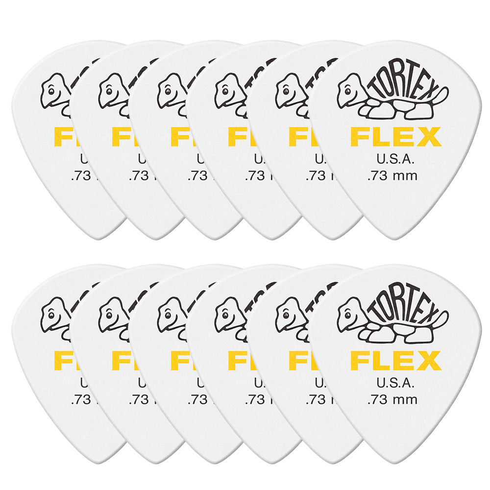 Jim Dunlop ジム ダンロップ 466R TORTEX FLEX JAZZ III  ジャズタイプギター ピック 12枚入り