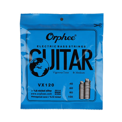 Orphee オルフェ VX-◯◯ エレキベース弦 4弦/5弦/6弦 初心者向け 重厚なサウンド 快適なプレイ感