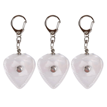 KIZAI キザイ QC055-◯◯ キーホルダータイプ透明ソフトピックケース 携帯用収納＆ディスプレイ 3個入り