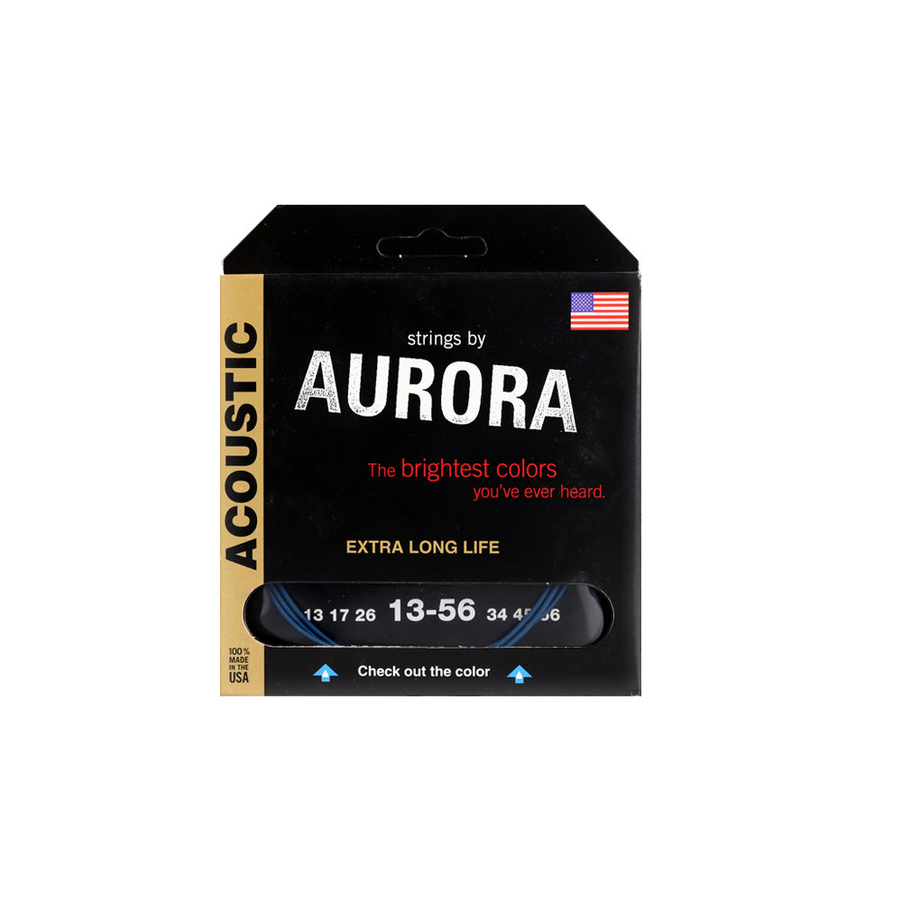 Aurora カラーアコースティックギター弦