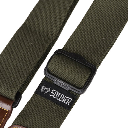 Soldier ソルジャー  厚手綿織りギター・ベースストラップ